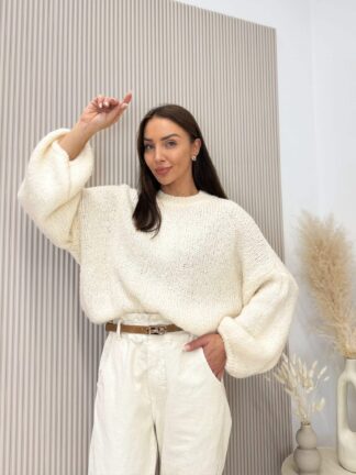 Sweter CHMURKA śmietanka