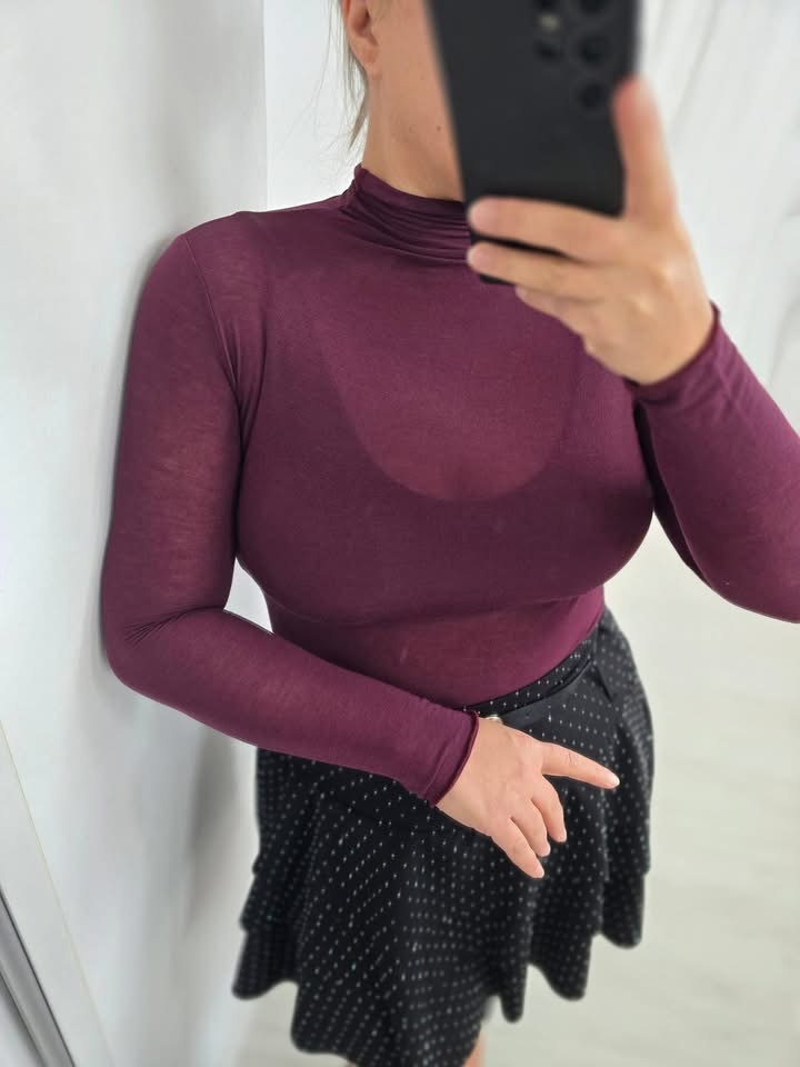 Golf podkład kaszmir śliwka