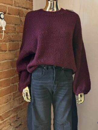 Sweter CHMURKA śliwka