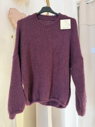 Sweter CHMURKA śliwka