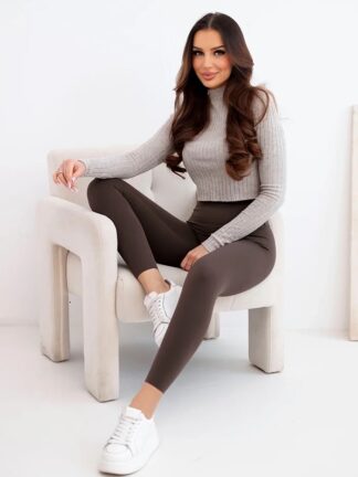 Legginsy modelujące Azara czekolada