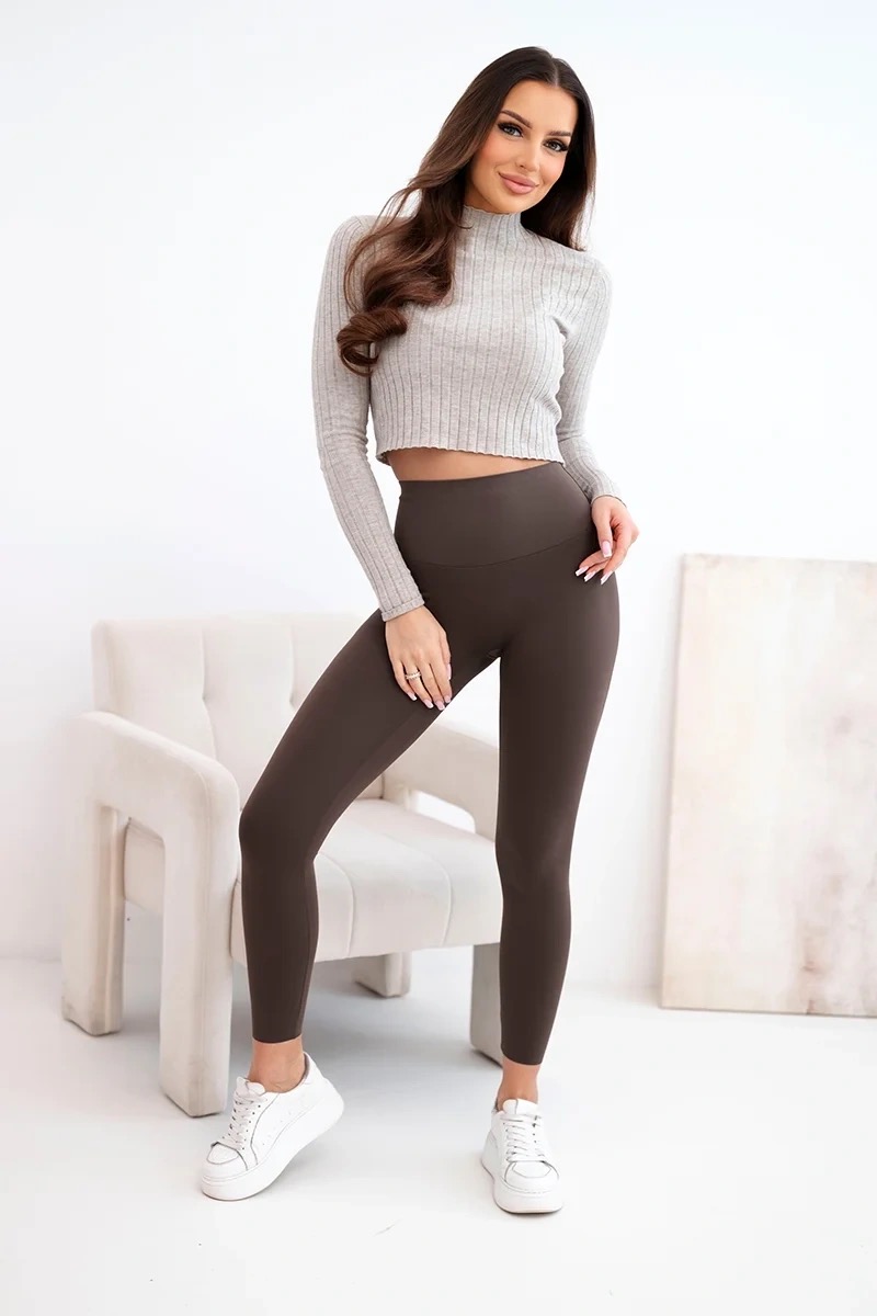 Legginsy modelujące Azara czekolada