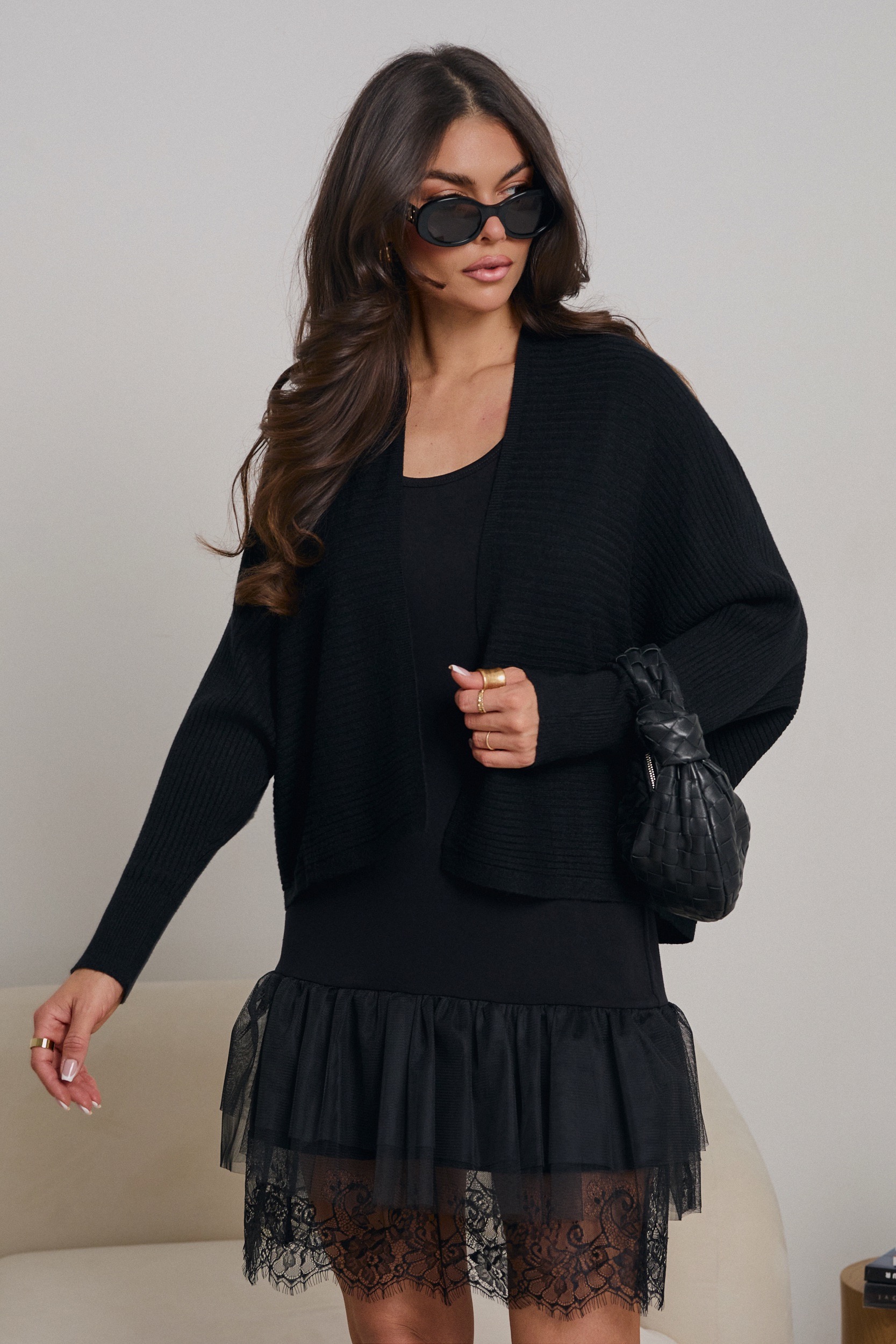 Sukienka halka ABBY czarna