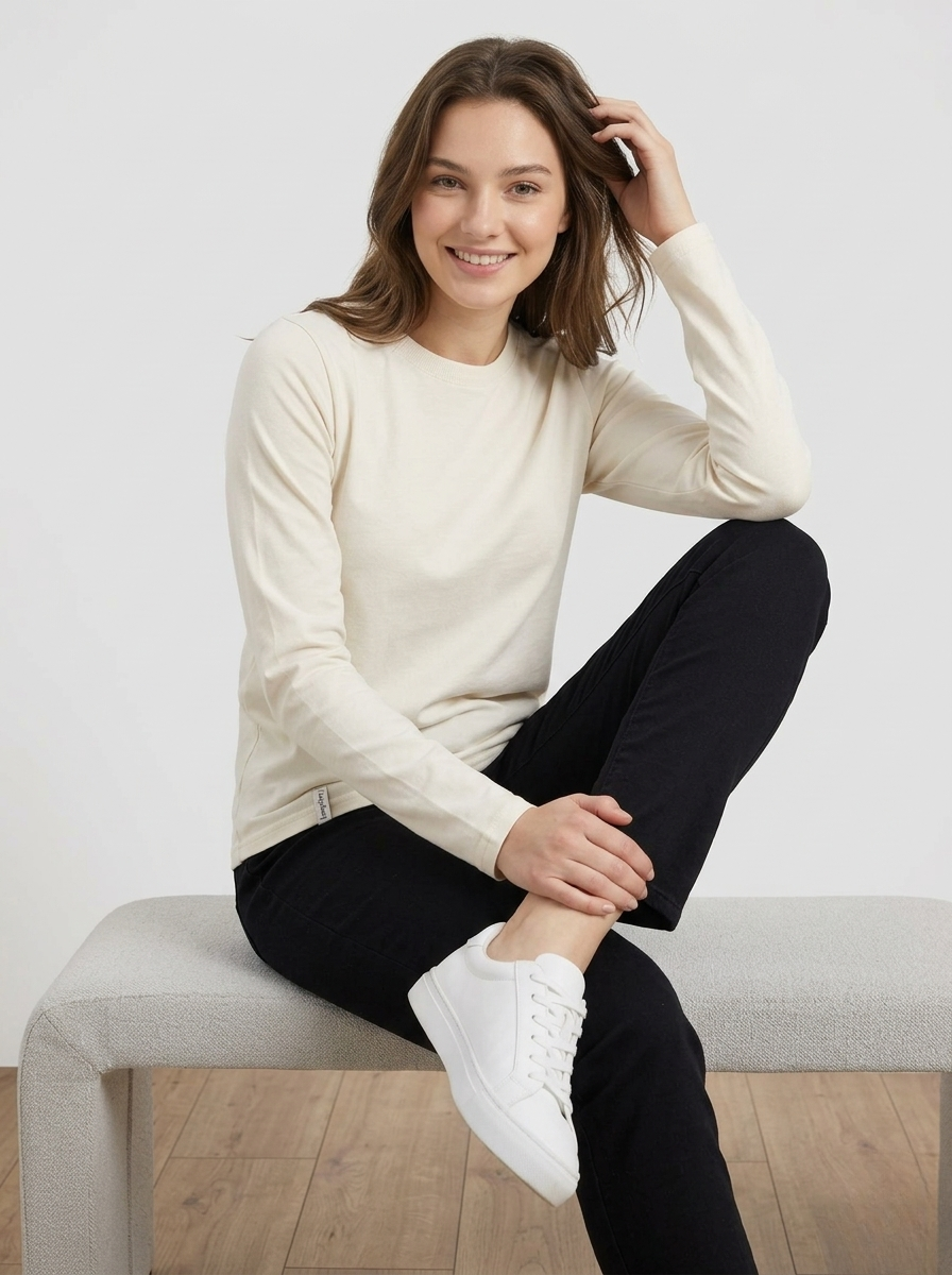 Bluzka bawełniana Lenoshka biała