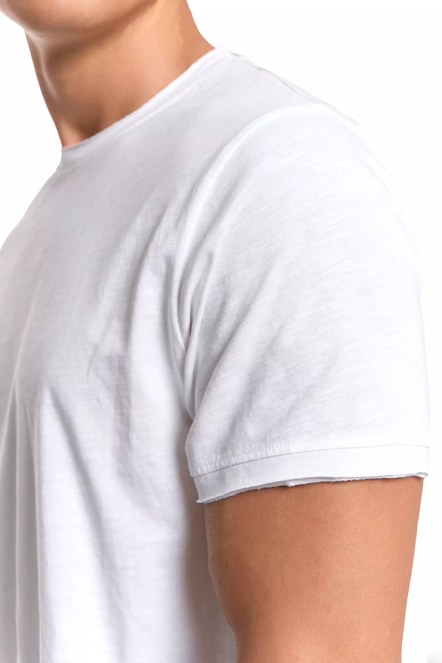 Męski T-shirt z bawełny 100% klasyczny MORAJ biały