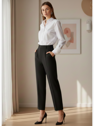 Eleganckie spodnie NAIIF czarne