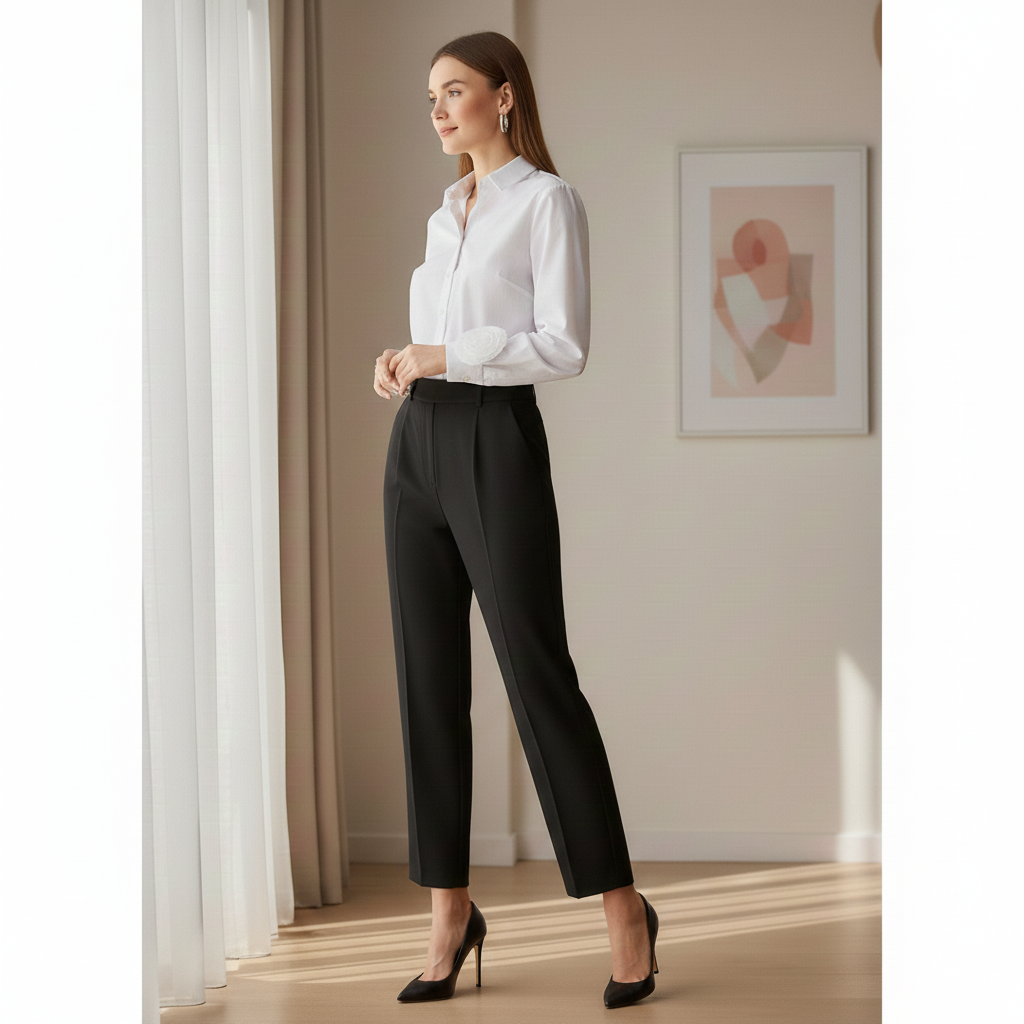 Eleganckie spodnie NAIIF czarne