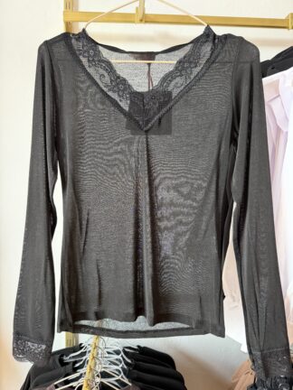 Bluzka kaszmirowa AZARA czarna