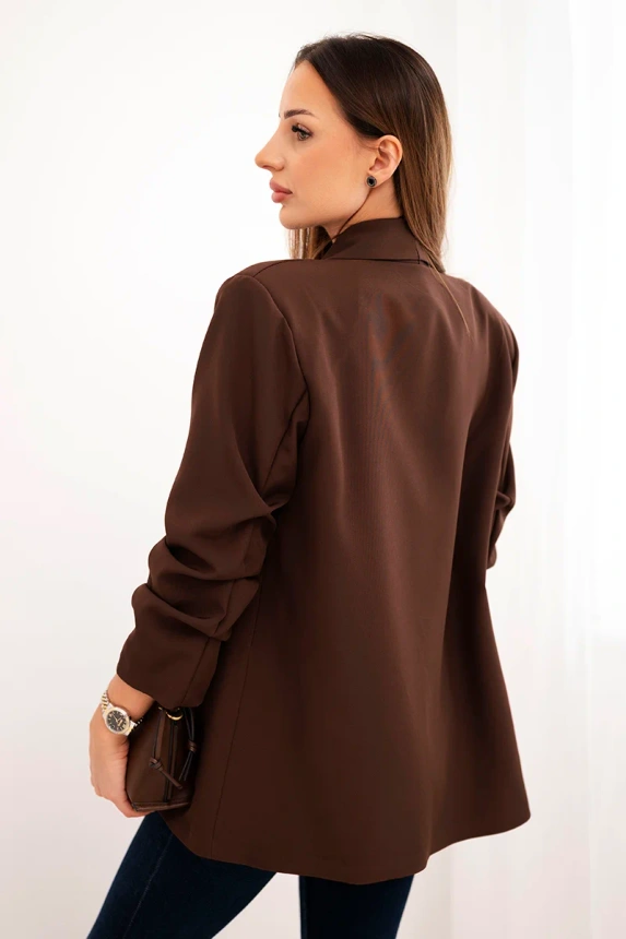 Marynarka ZARKA czekolada