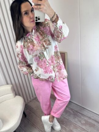 Bluzka bawełniana SOFIA biała