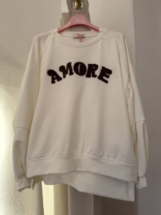 Bluza oversize AMORE Azara biała