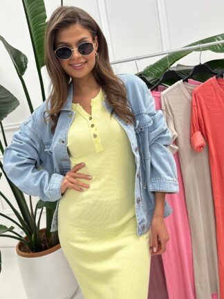 Kurtka jeansowa BOW niebieska