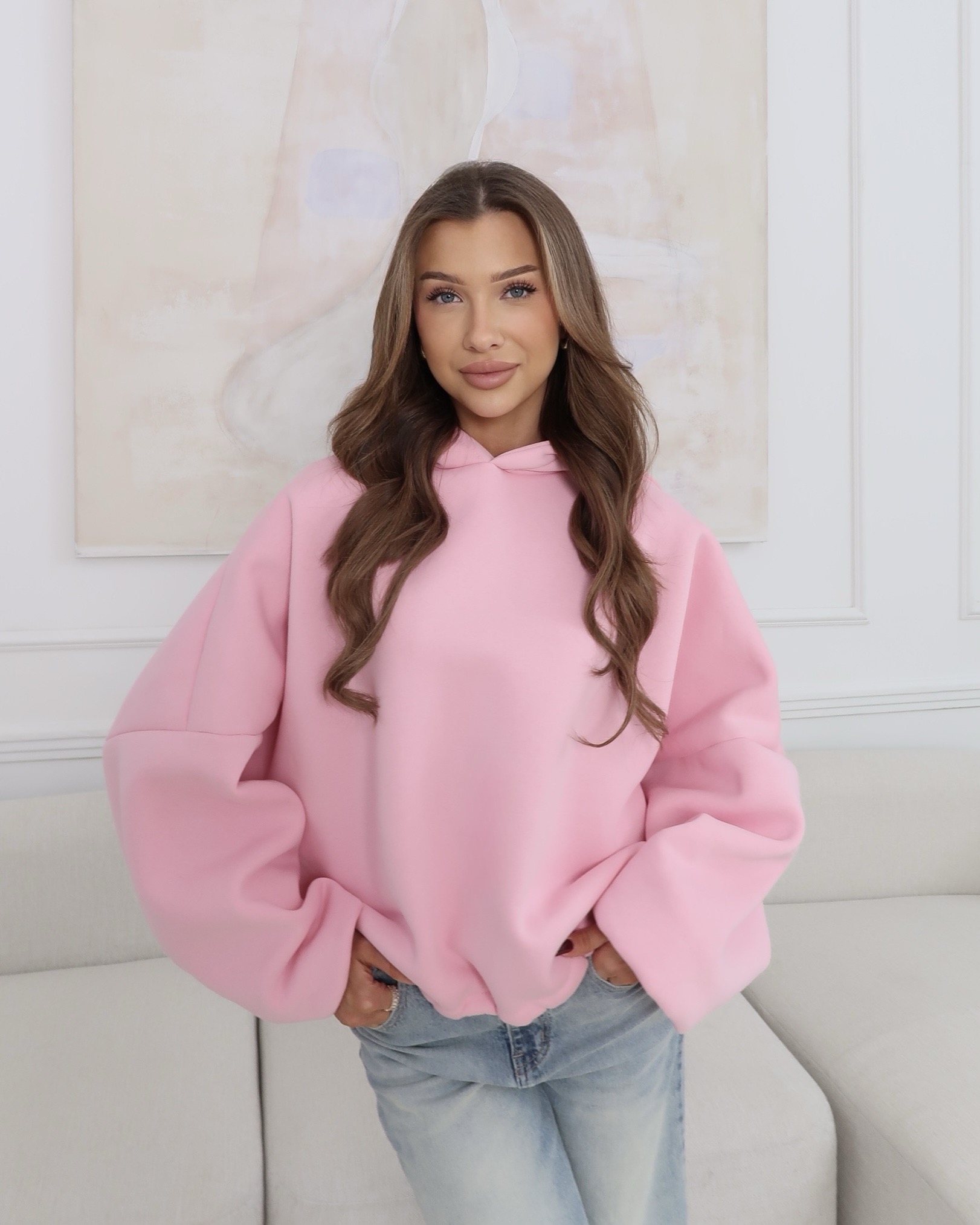 Bluza BAGGY różowy