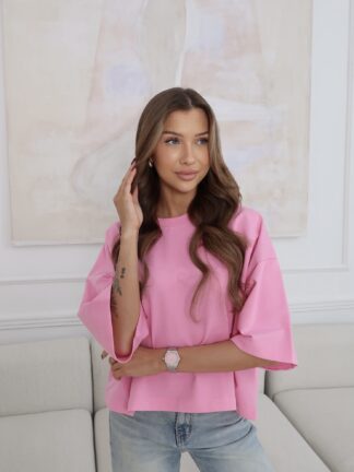 Damski t-shirt LANA róż