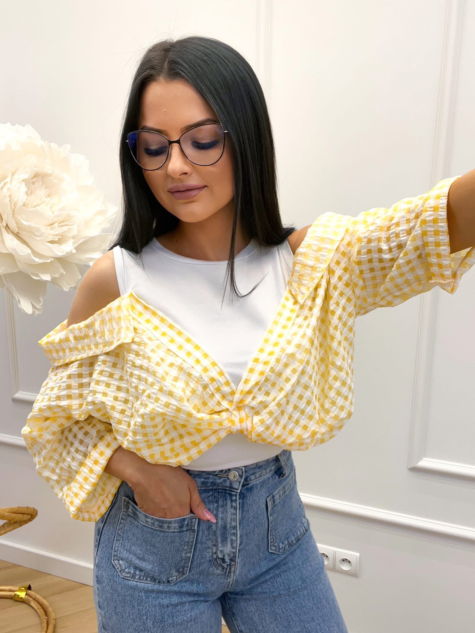 Bluzka MILA żółta