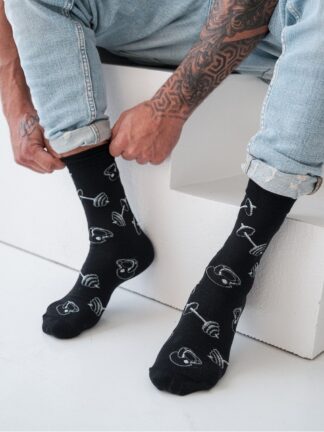 Skarpetki męskie Siłownia czarne
