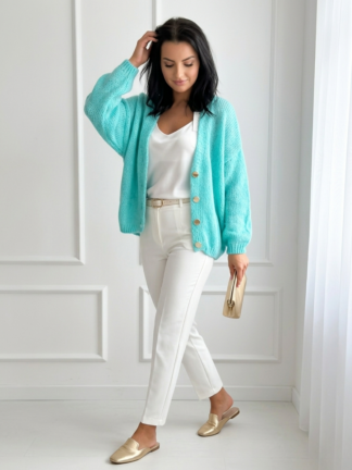 Kardigan KLOE turkus