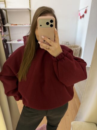 Bluza BAGGY bordo